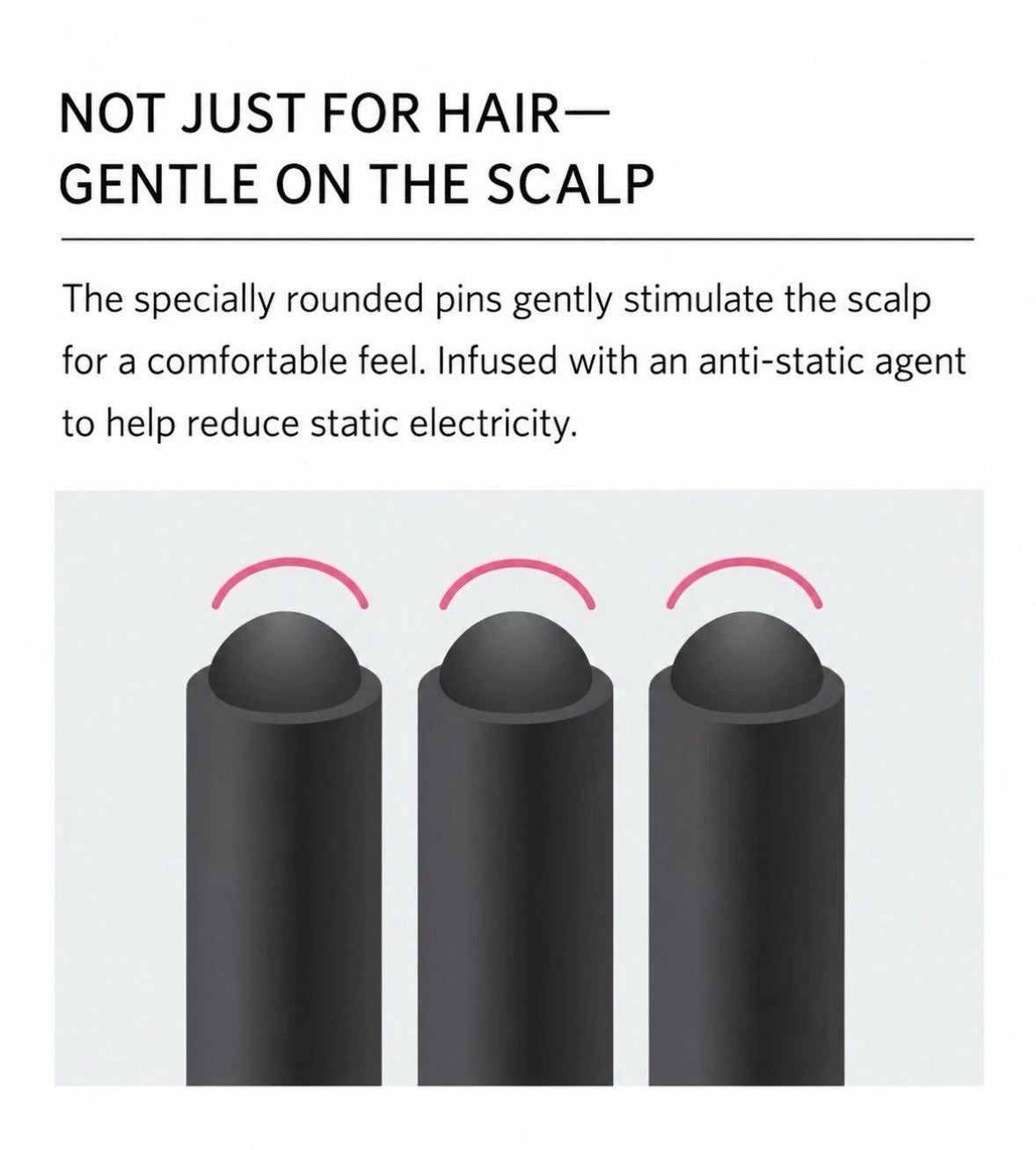 ReFa Brush Premium Hair Brush Scalp Care Anti-Static Made in Japan
