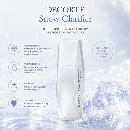 DECORTÉ Snow Clarifier – Refining Essence Gel Toner 150mL