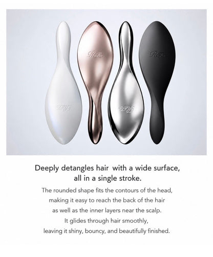 ReFa Brush Premium Hair Brush Scalp Care Anti-Static Made in Japan