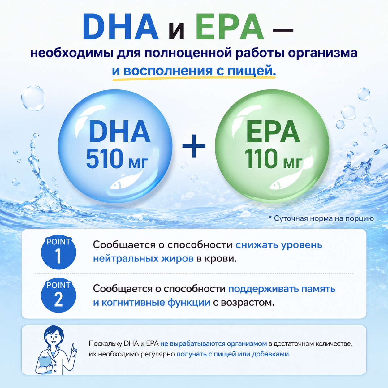 DHC DHA – Memory & Triglyceride Support with DHA + EPA