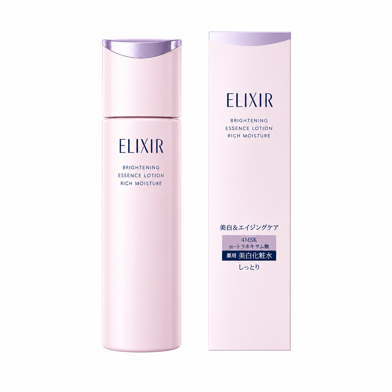 ELIXIR Brightening Lotion Rich Moisture Medicated Whitening & Anti-Aging Toner Japan