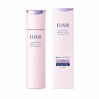 ELIXIR Brightening Lotion Rich Moisture Medicated Whitening & Anti-Aging Toner Japan