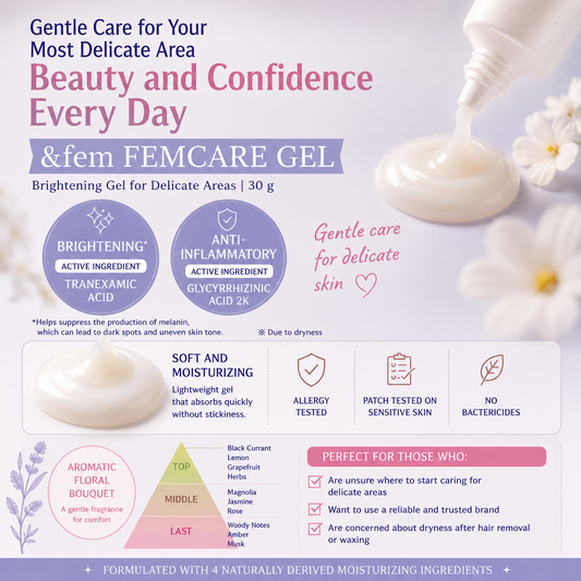 &fem Femcare Gel 30g Moisturizing Feminine Care Gel Japan