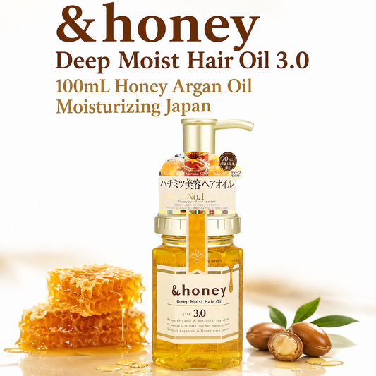 &honey Deep Moist Hair Oil 3.0 100mL Moist Hair Oil Japan