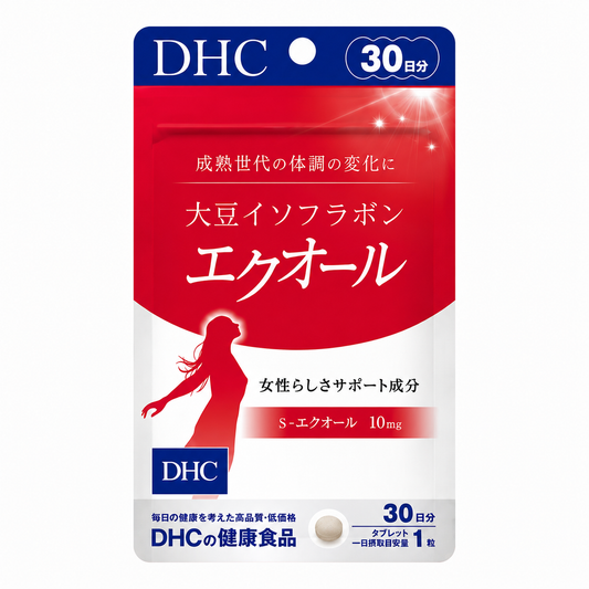 DHC Equol S-Equol 10mg Soy Isoflavone Supplement 30 Days Japan