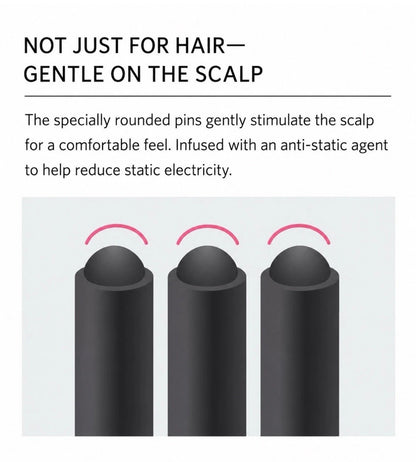ReFa Brush Premium Hair Brush Scalp Care Anti-Static Made in Japan