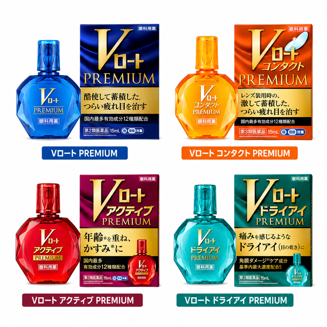 V ROHTO PREMIUM Series – Advanced Japanese Eye Care