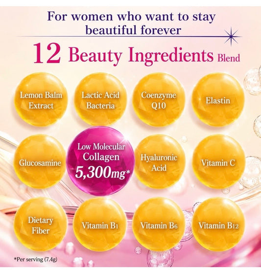 Japan Asahi Perfect Collagen Powder 60Days 2Month Beauty Supplement
