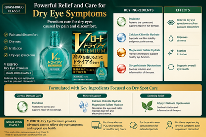 V ROHTO PREMIUM Series – Advanced Japanese Eye Care