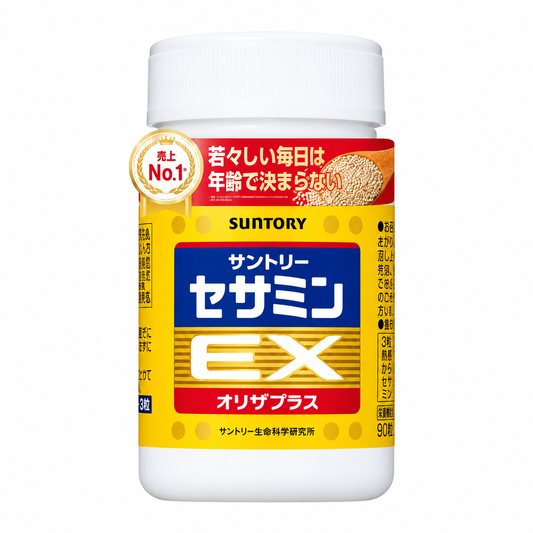 SUNTORY SESAMIN EX + Oryza Plus – 90 Soft Capsules