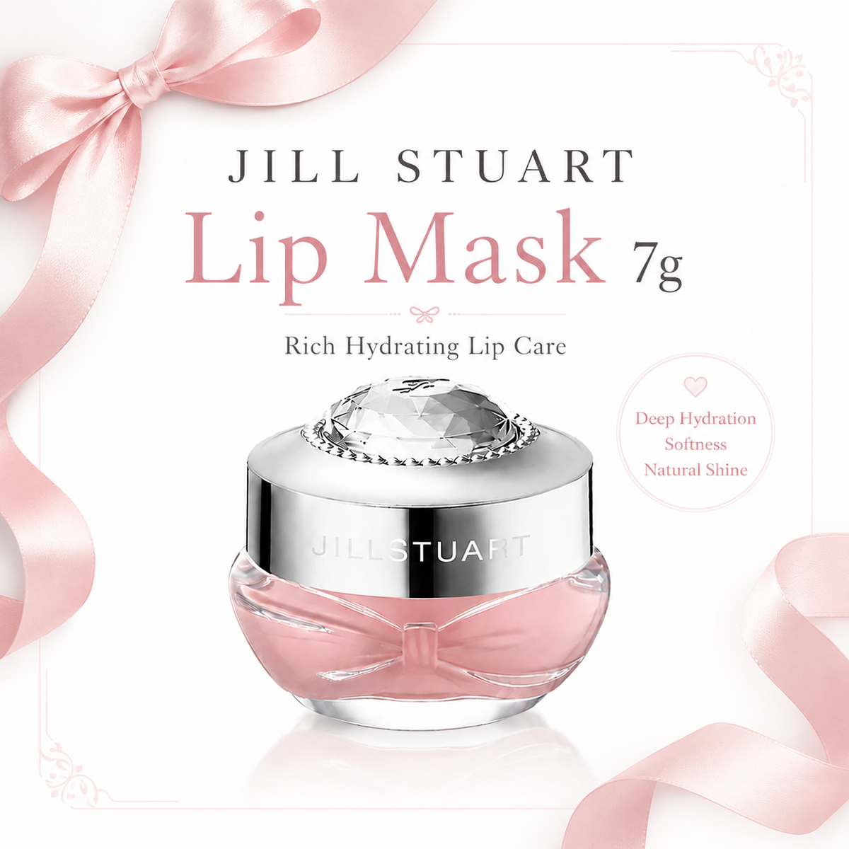 JILL STUART Lip Mask 7g – Rich Hydrating Lip Care
